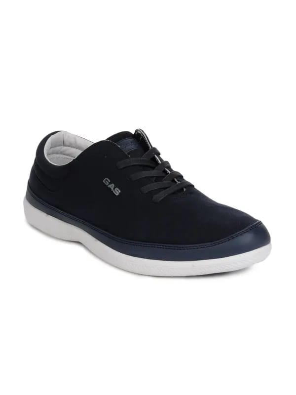 Gas Men Navy Blue Shoes