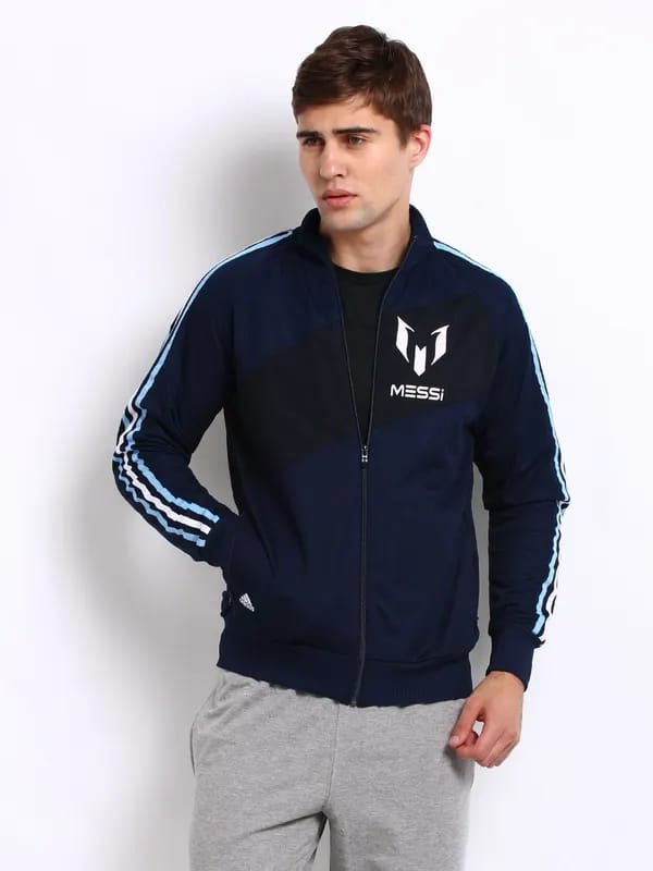 ADIDAS Men Navy Messi Track Jacket