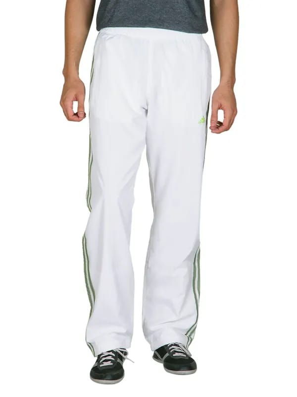 ADIDAS Men White Track Pants