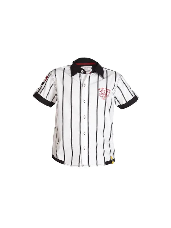 Gini and Jony Boys Customised White Shirt