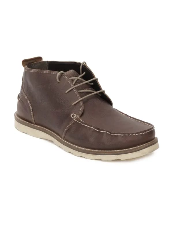 Red Tape Men Brown Shoes