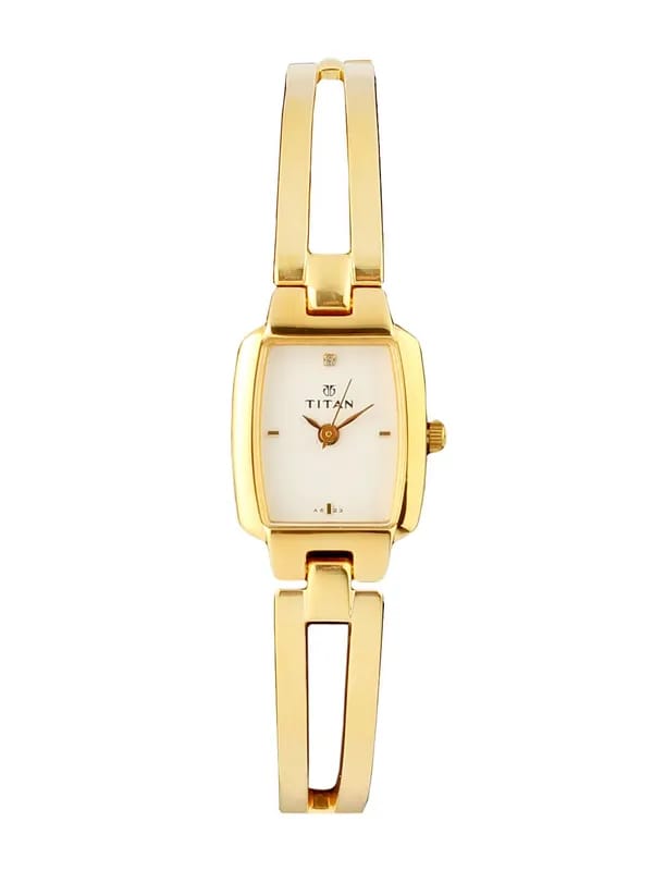 Titan Women White Dial Watch