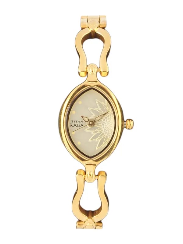 Titan Women Silver Dial Watch