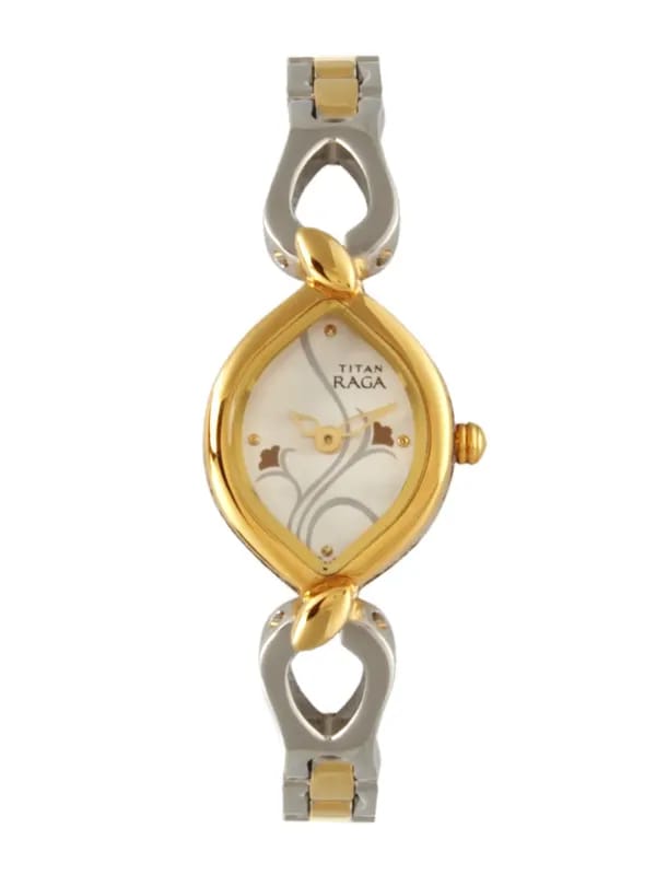 Titan Women Silver Dial Watch