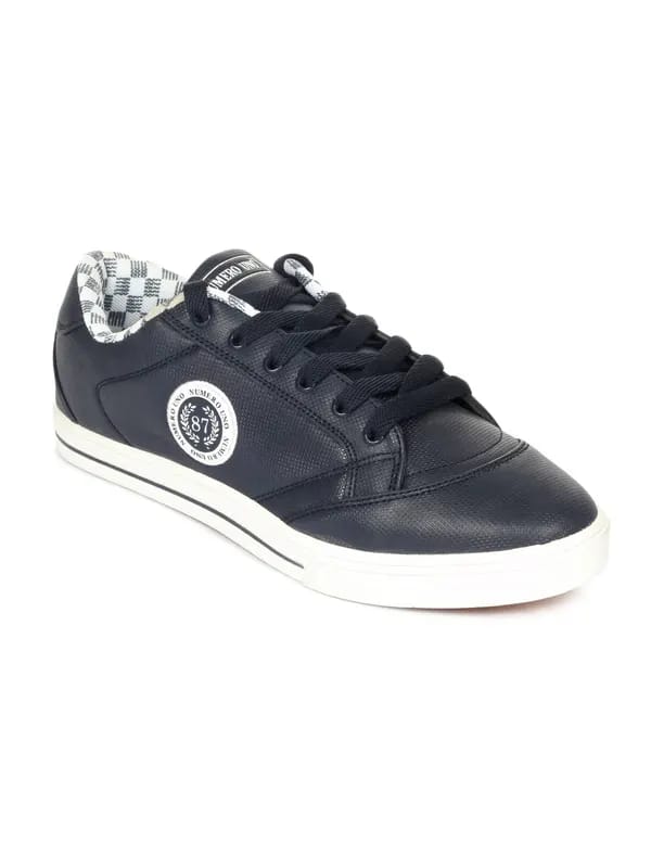 Numero Uno Men Navy Blue Shoes
