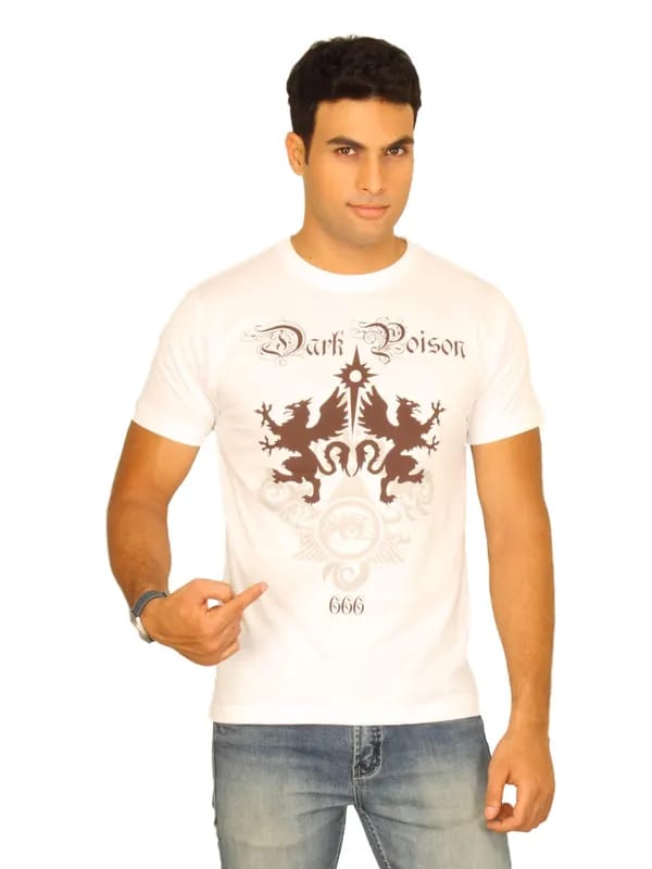 Inkfruit Men's Dark Poison White T-shirt