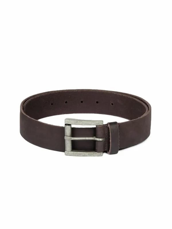 Lee Men Brown Leather Belt