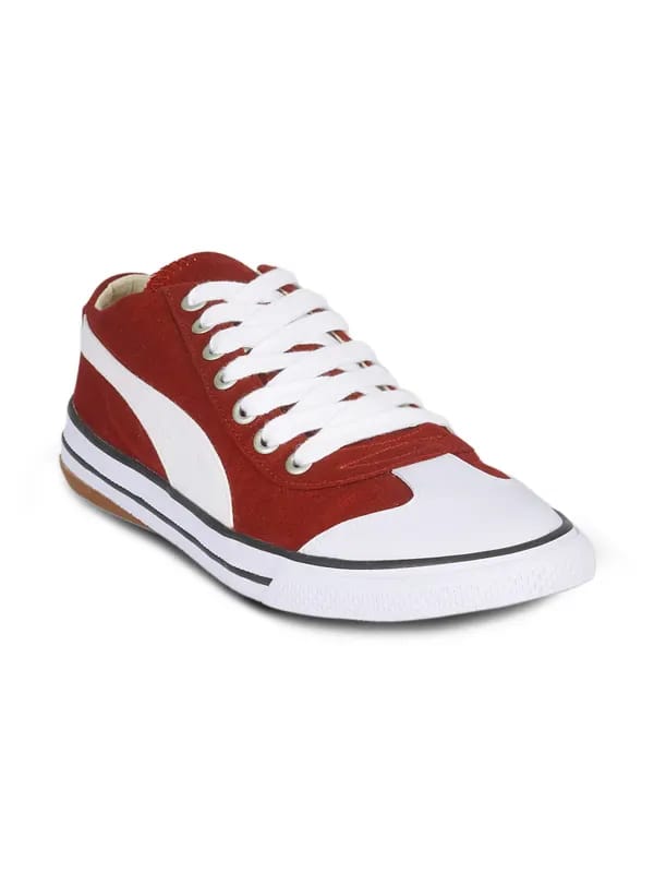Puma Unisex Lo Maroon Shoes