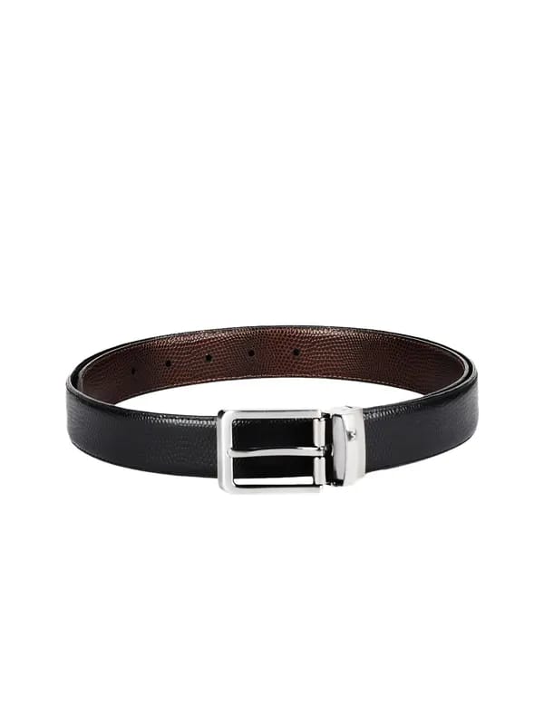 Arrow Men Black and Brown Reversible Belts