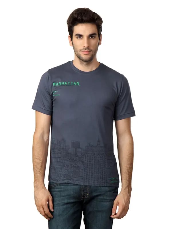 Locomotive Men Blue T-shirt