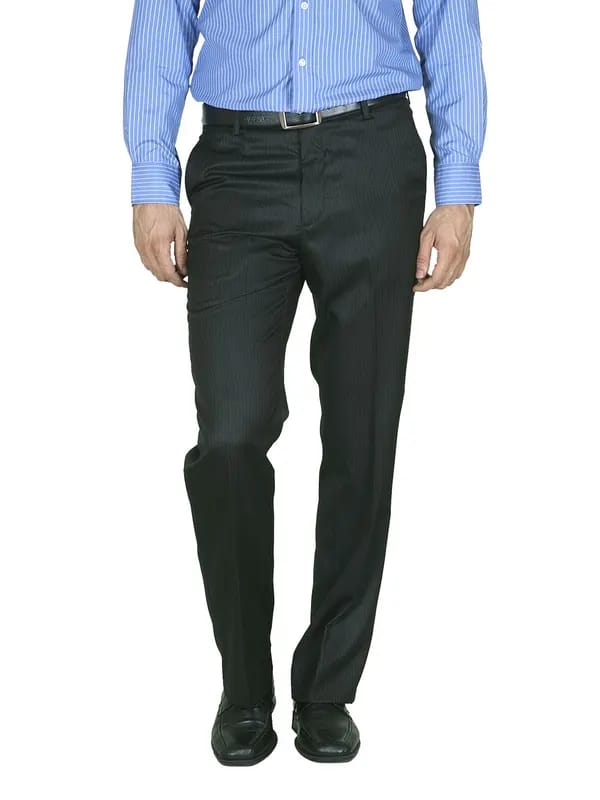Mark Taylor Men Black Trousers