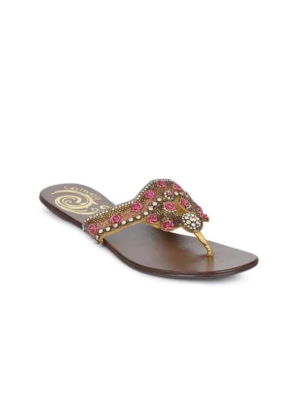 Catwalk Women Bronze Flats