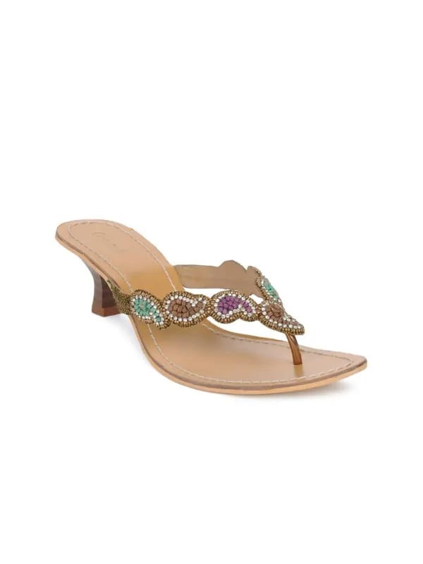 Catwalk Women Bronze Heels