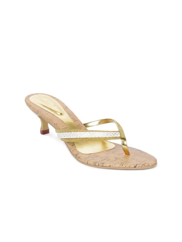 Catwalk Women Gold Heels