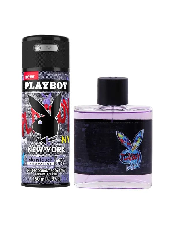 Playboy Men New York Fragrance Gift Set