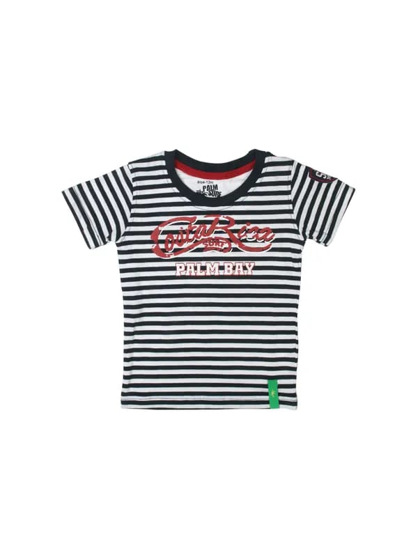 Gini and Jony Boys Surfs Up Black T-shirt