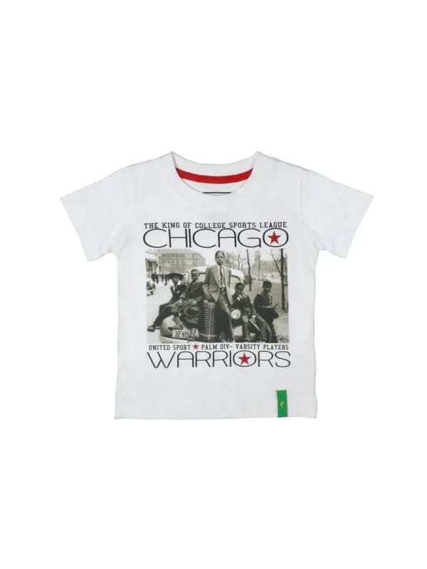 Gini and Jony Boys United White T-shirt