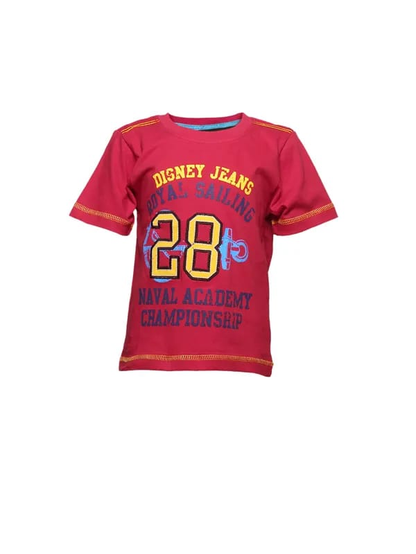 Disney Kids Boy's Red Royal Sailing Kidswear