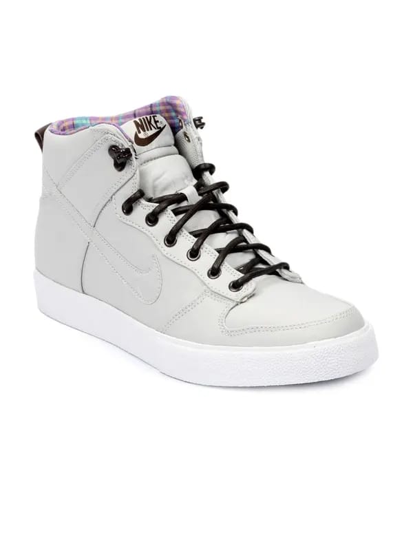 Nike Men Dunk High Grey Shoes