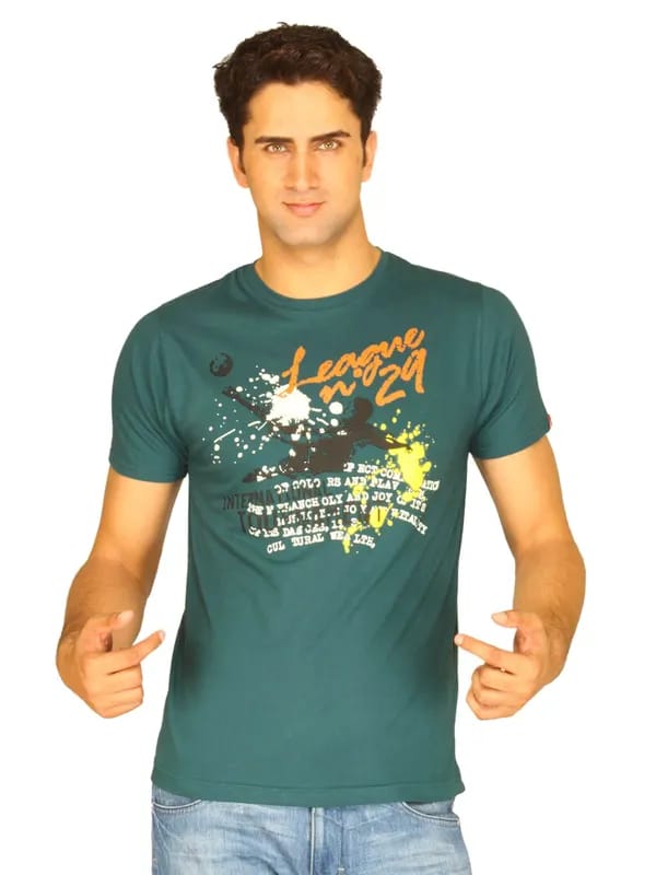 Probase Men's 8 Green T-shirt