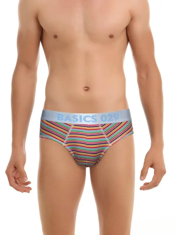 Basics Men Multicoloured Hip Brief