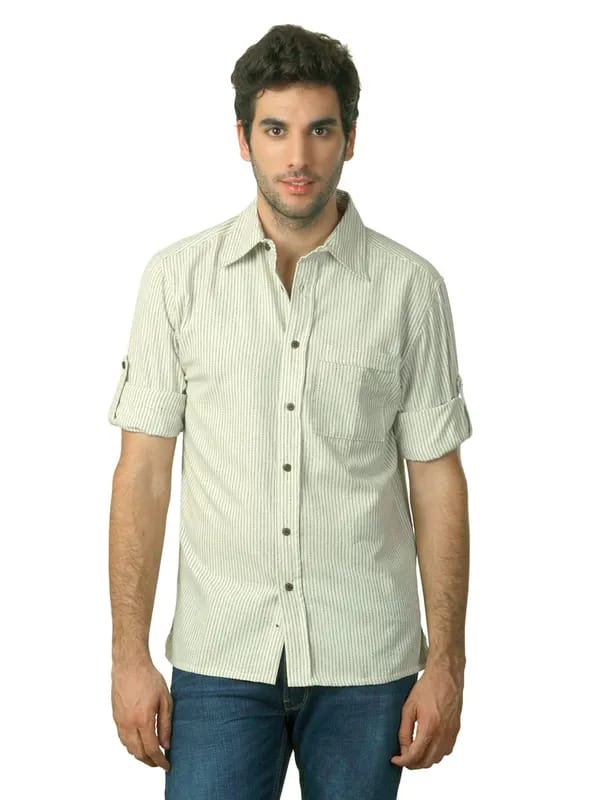 Mother Earth Men White Shirt