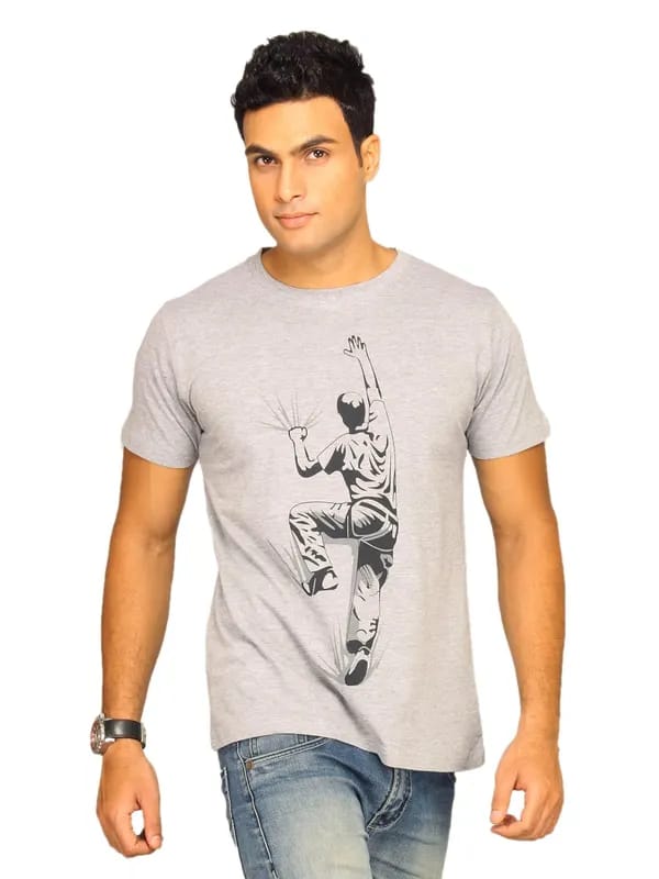 Inkfruit Men's Everest Grey T-shirt