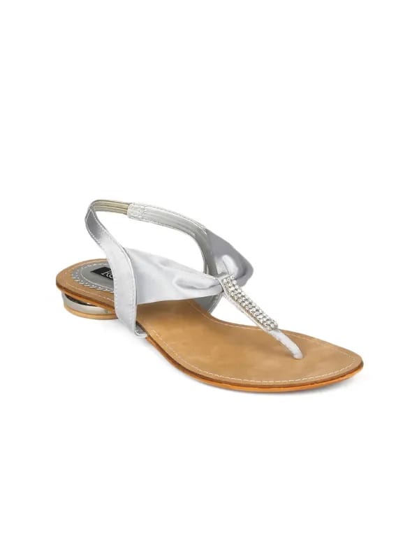 Rocia Women Silver Sandals