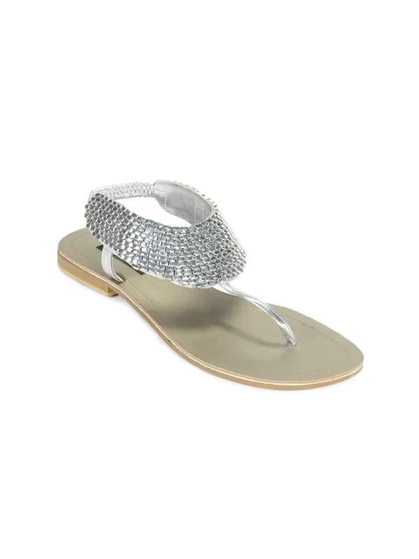 Rocia Women Silver Sandals