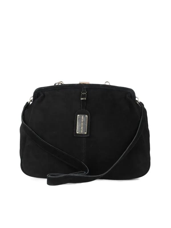 French Connection Women Black Dorris Handbag