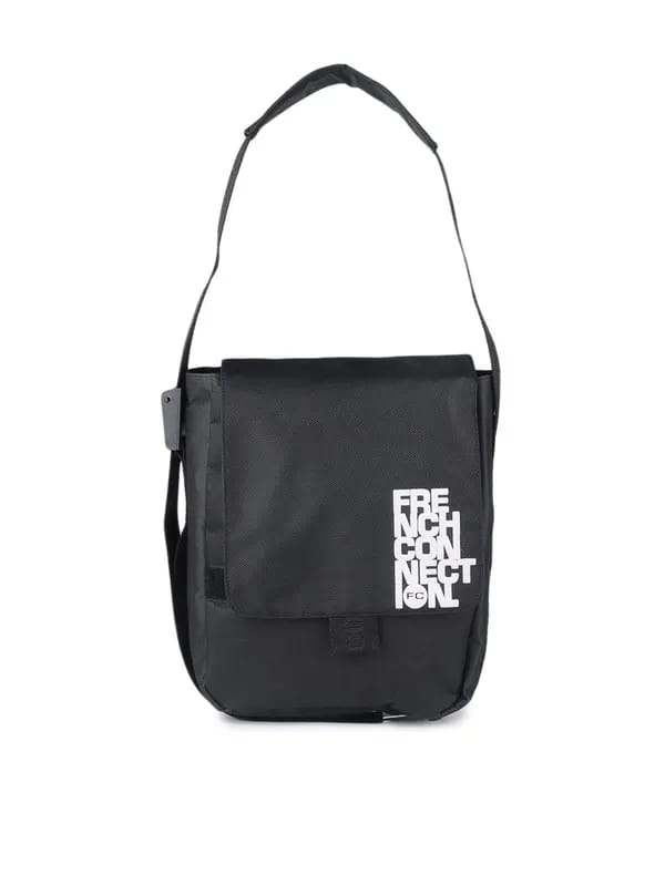French Connection Men Black Bag