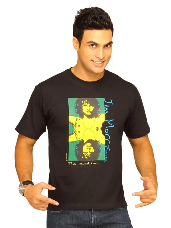 Tantra Men's Jim Morrison Black T-shirt