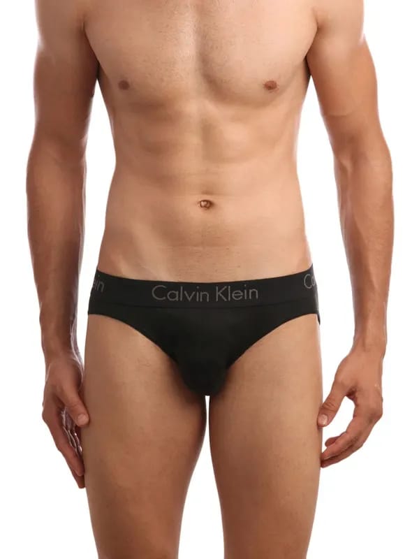 Calvin Klein Men Charcoal Grey Brief