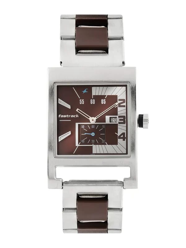 Fastrack Men Brown Dial Watch NE1478SM02