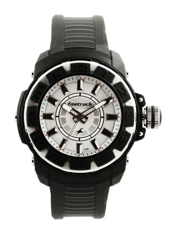 Fastrack Men Silver Dial Watch