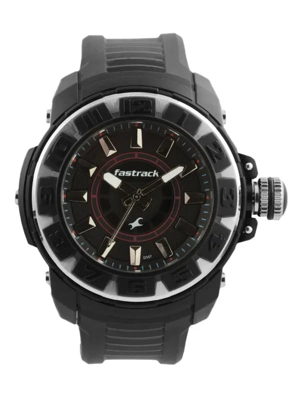 Fastrack Men Black Dial Watch