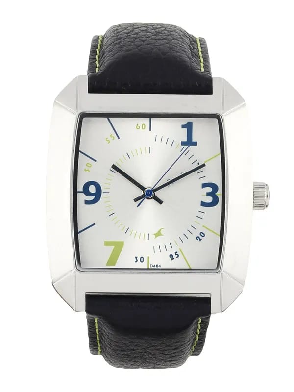 Fastrack Men Steel Dial Watch N9336SL02