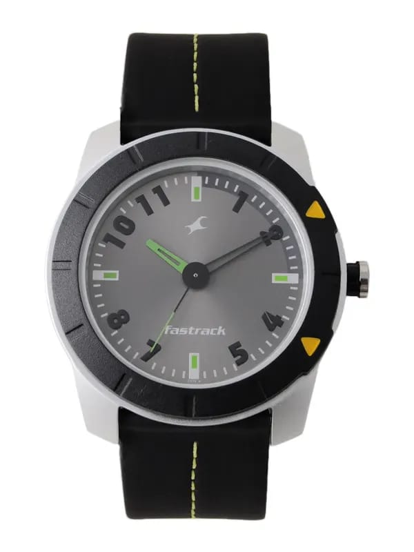 Fastrack Men Grey Dial Watch NA3015AL02