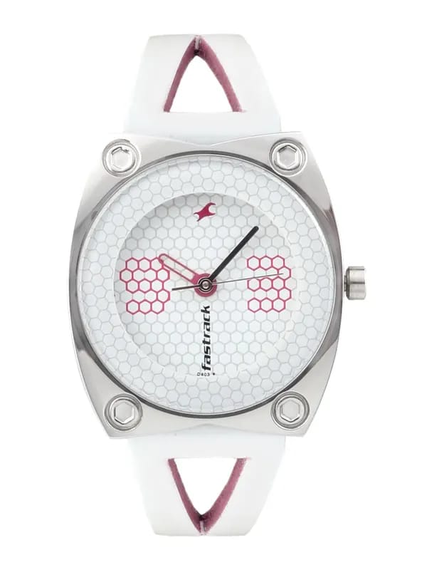 Fastrack Women White Dial Watch