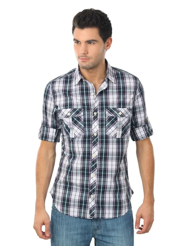 Scullers Men Purple Shirt