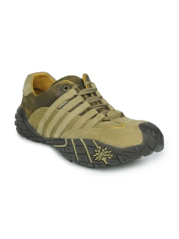 Woodland Men Khaki Shoes