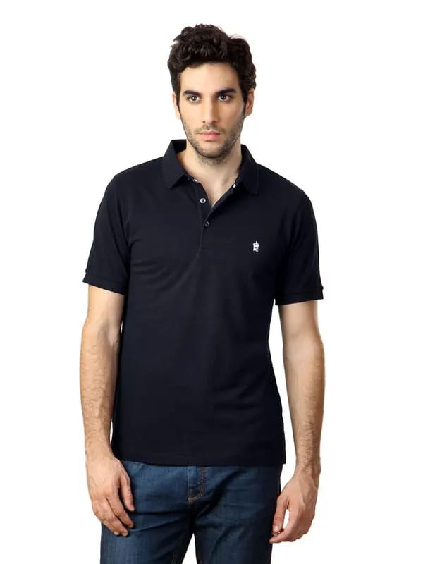 French Connection Men Black T-shirt