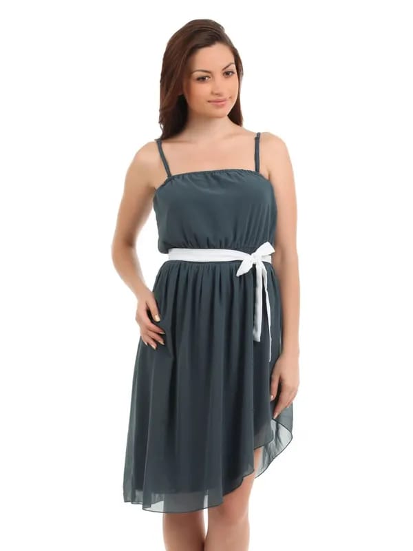 Vero Moda Women Grey Dress