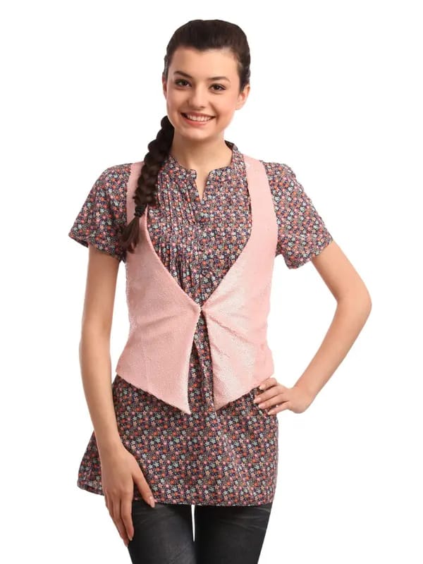 ONLY Women Pink Waistcoat