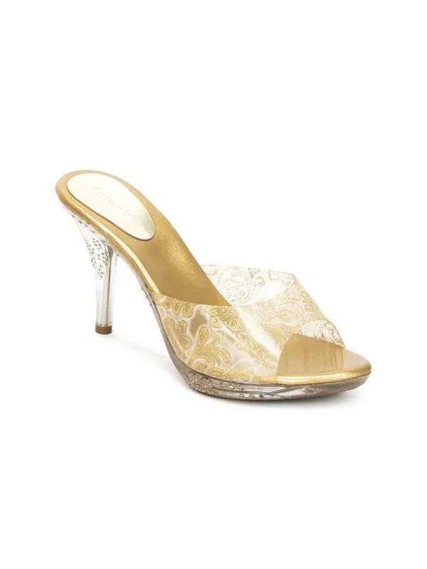 Catwalk Women Gold Heels