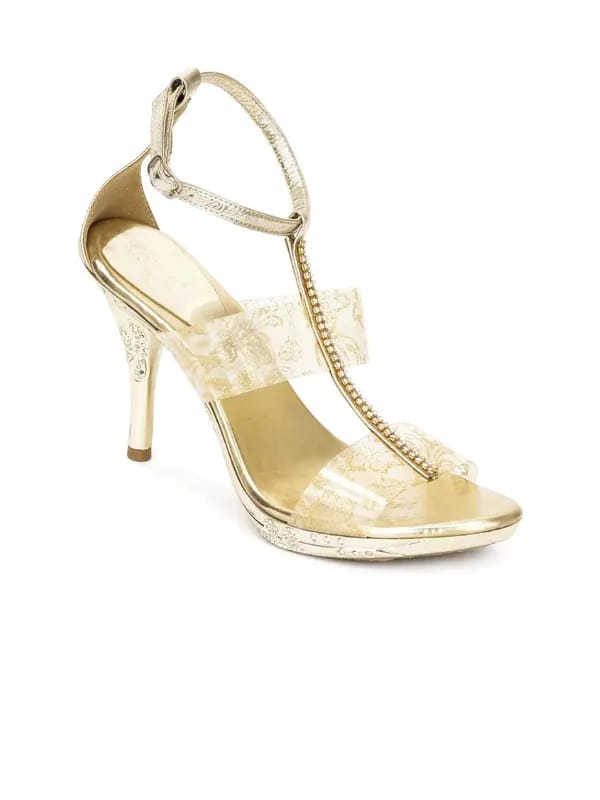Catwalk Women Gold Heels