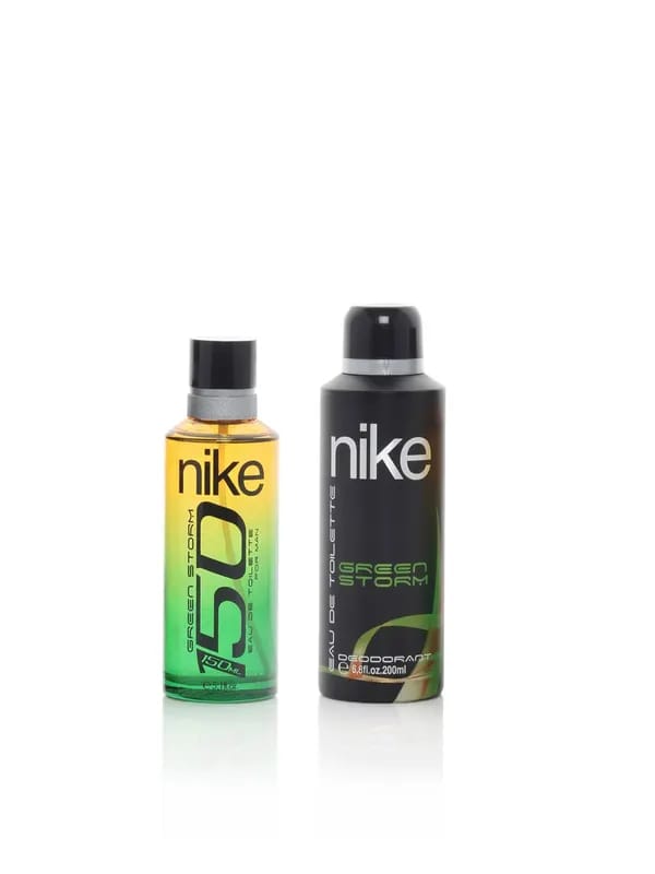 Nike Fragrances Men Green Storm Perfume and Deo Set