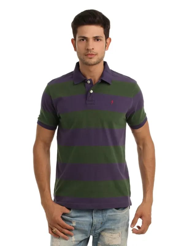 Indian Terrain Men Purple T-shirt