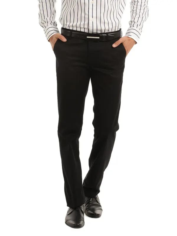Indian Terrain Men Black Trousers