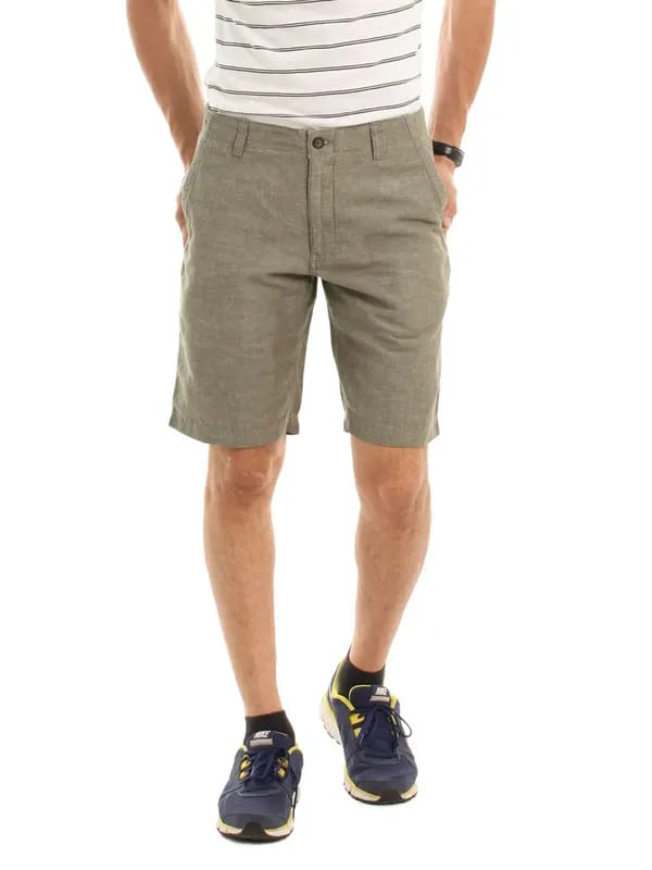 Indian Terrain Men Brown Shorts